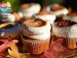 Cupcakes Patate Douce et Marshmallow