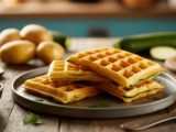 Gaufres pommes de terre courgettes : une recette croustillante et légère à découvrir