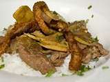 Magret de canard au gingembre (recette thai)