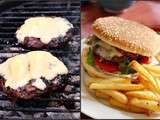 Bbq Cheese Burgers du jardin