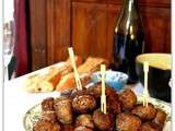 Encore des boulettes, avec du boeuf, et du parmesan aussi