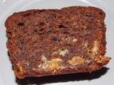 Cake chocolat banane/ raisins blonds au rhum