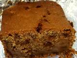 Cake poire, noix et pepites de chocolat