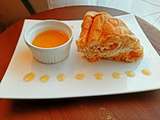 Charlotte aux clementines et son coulis