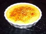 Creme brulee a la vanille et feve tonka