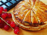 Galette des rois chocolat groseille