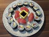 Maki thon rouge avocat