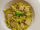 Penne rigate au pesto basilic