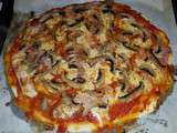 Pizza reine maison