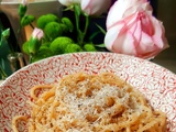 Spaghettis cacio e pepe