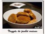 Nuggets au poulet maison