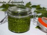 Pesto d'épinards