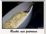 Risotto aux poireaux