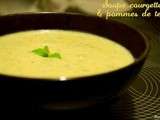 Soupe light courgettes & pommes de terre