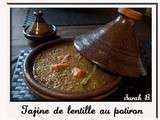 Tajine de lentilles au potiron