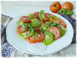 Carpaccio de tomates & Vacances