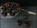 Mini bundt cake tout choco