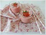 Mousse de fraises sans gélatine