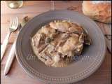 Poulet de Bresse au vin blanc et aux cèpes