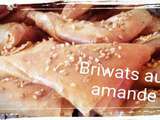 Briwats aux amandes