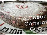 Coeur compote et coco