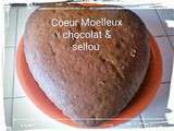 Coeur moelleux chocolat & sellou