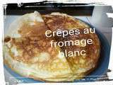 Crêpes au fromage blanc