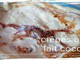 Crêpes au lait coco