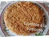 Crumble a la compote