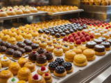 Comptoirs de desserts : choux, flans, cookies xxl