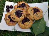 Cookies moelleux Chocolat noir et Cerises