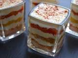 Tiramisu salé aux deux Poivrons