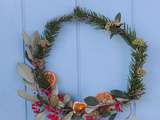 Couronne de noël nature {diy}