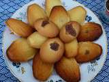 Madeleines à la crème de marrons