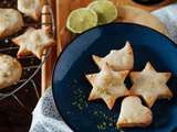 Sablés fondants au citron vert {Martha Stewart}