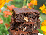 Brownies chocolat amandes