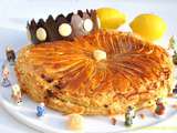 Galette des rois frangipane citron gingembre confit