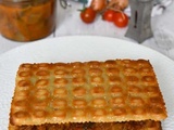 Millefeuille de ravioles à la ratatouille