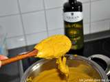 Sauce courge olive noix et graines