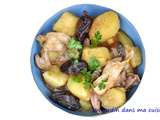 Tajine de poulet aux fruits secs