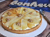 Tarte poires confites