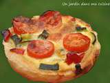 Tarte poivron courgette