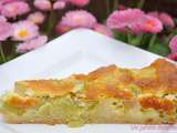 Tarte rhubarbe pommes