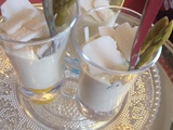 Crème d'asperges au parmesan en verrine