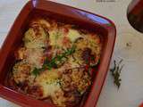 Aubergines parmigiana