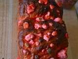 Brioche aux pralines roses