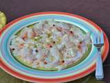 Ceviche de Daurade aux agrumes