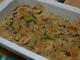 Crumble de courgettes à la noisette