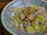 Salade croquante d'endive et St Jacques