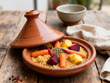 Tajine de légumes racines au millet savoureux